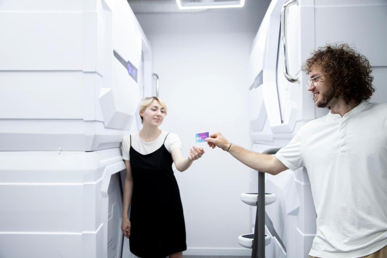 Av-1 Capsule Hotel Κίεβο Εξωτερικό φωτογραφία