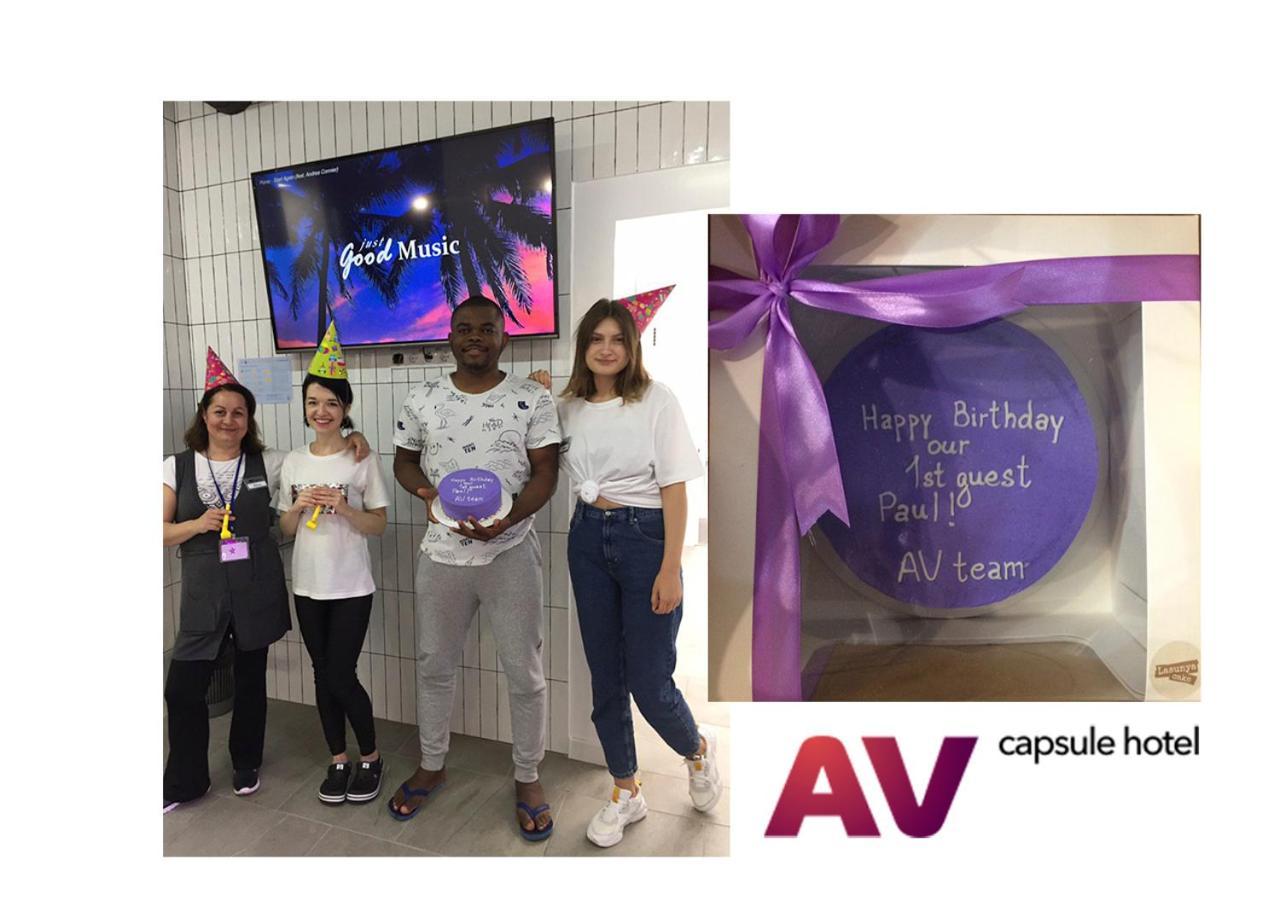 Av-1 Capsule Hotel Κίεβο Εξωτερικό φωτογραφία